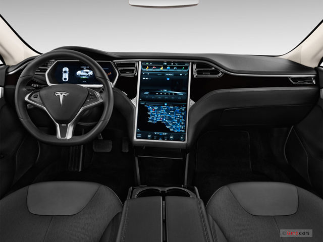 TeslaBlackDashboard